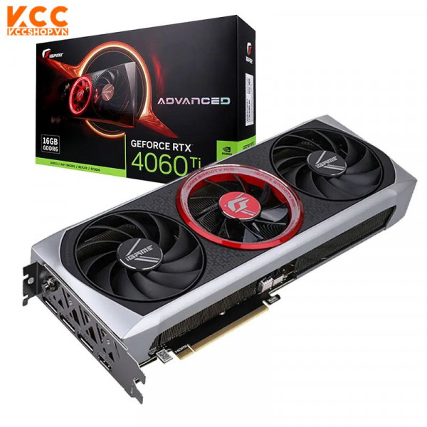 VGA Colorful iGame GeForce RTX 4060 Ti Advanced OC 16GB-V