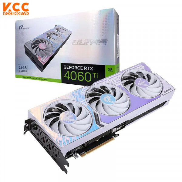VGA Colorful iGame GeForce RTX 4060 Ti Ultra W OC 16GB-V