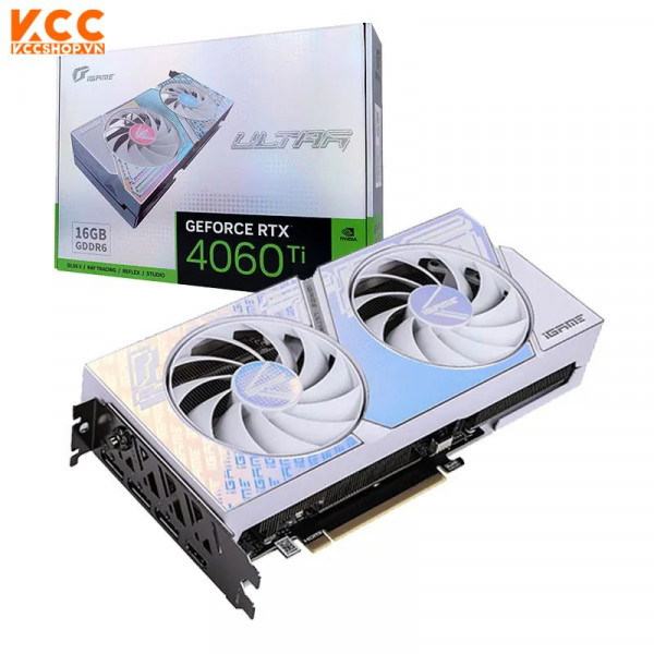 VGA Colorful iGame GeForce RTX 4060 Ti Ultra W DUO OC 16GB-V
