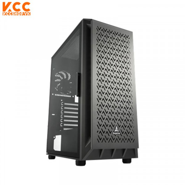 Vỏ Case Segotep GANK 6 Black (ATX/ Mid Tower/ Màu Đen)