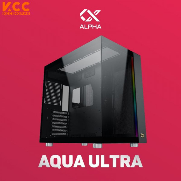 Vỏ Case XIGMATEK AQUA ULTRA (EN40795) - PREMIUM GAMING E-ATX, ARGB STRIP