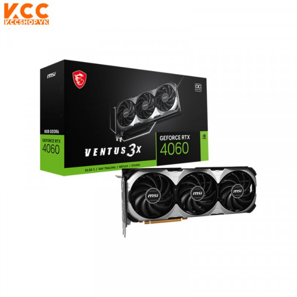 VGA MSI GeForce RTX 4060 VENTUS 3X 8G OC