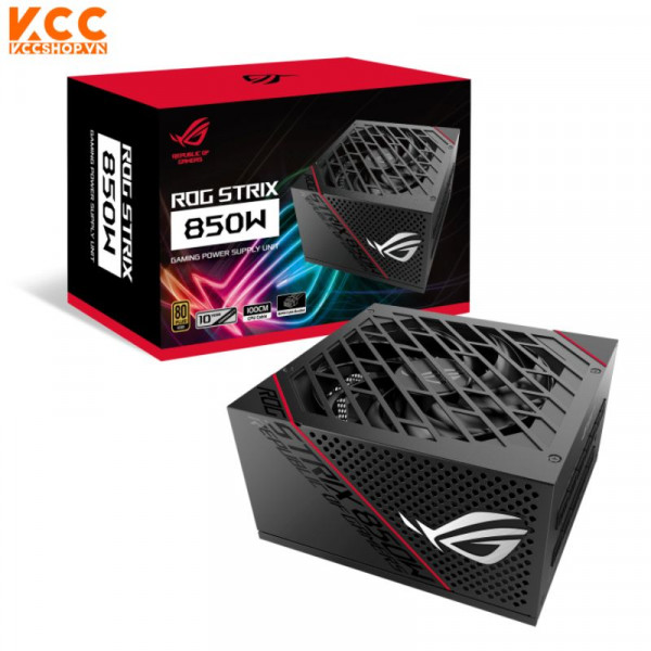 Nguồn Asus ROG STRIX 850W Gold (16-pin cable) (80 Plus Gold/ Full Modular)