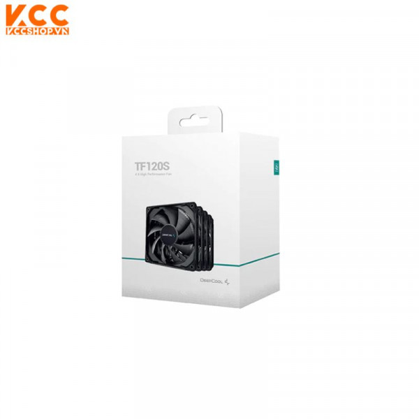 Fan Case Deepcool TF120S-4 IN 1 (4 Fan/ Màu Đen)