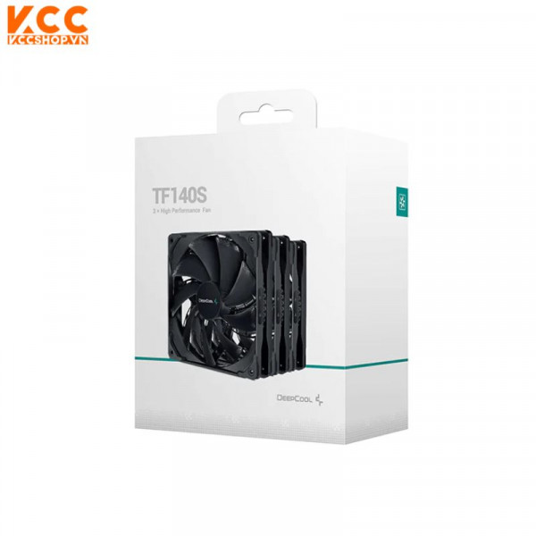 Fan Case Deepcool TF140S-3 IN 1 (3 Fan/ Màu Đen)
