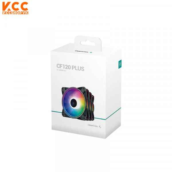 Fan Case Deepcool CF120 PLUS-3 IN 1 (3 Fan/ Màu Đen)