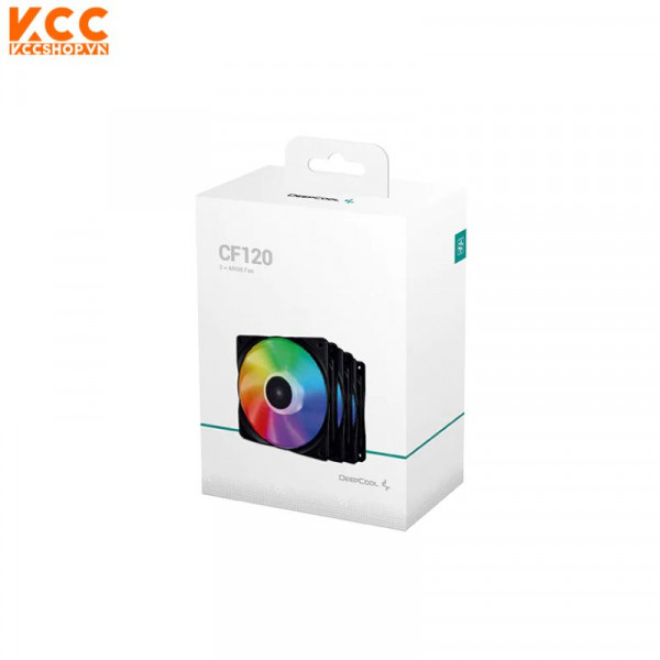 Fan Case Deepcool CF120-3 IN 1 (3 Fan/ Màu Đen)