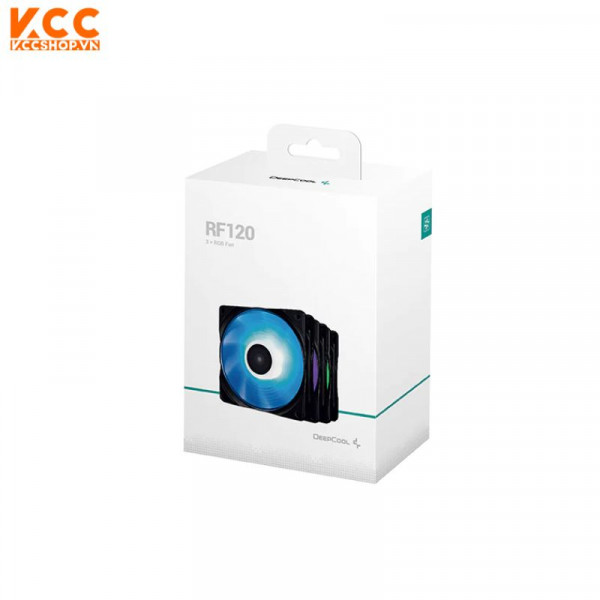Fan Case Deepcool RF120-3 IN 1 (3 Fan / Màu đen)