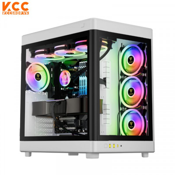 Vỏ Case Gamdias NESO P1 W (Full Tower/ Màu Trắng)