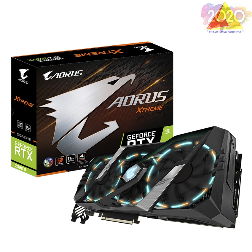Card GIGABYTE AORUS GeForce RTX™ 2080 Ti XTREME 11G