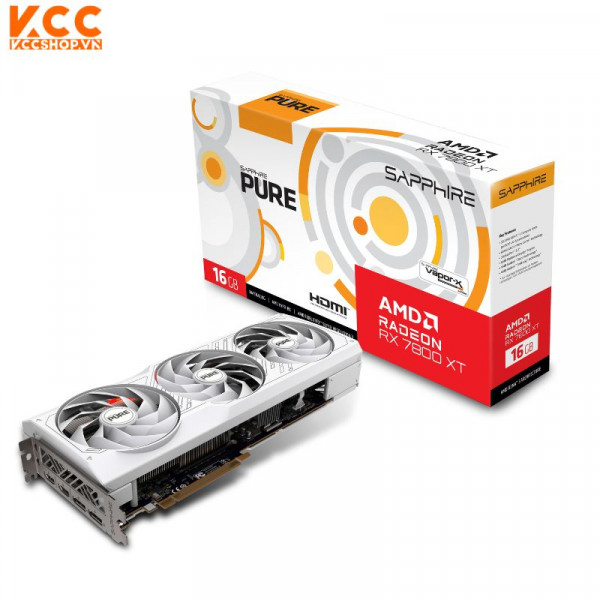 VGA SAPPHIRE PURE AMD Radeon RX 7800 XT 16GB
