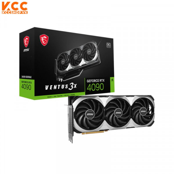 VGA MSI GeForce RTX 4090 VENTUS 3X E 24G OC
