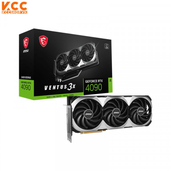 VGA MSI GeForce RTX 4090 VENTUS 3X E 24G