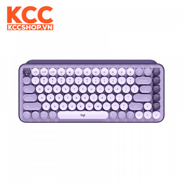 BÀN PHÍM KHÔNG DÂY LOGITECH POP KEYS TÍM (LAVENDER) (920-011227)