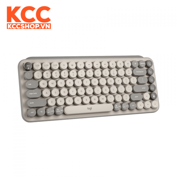 BÀN PHÍM KHÔNG DÂY LOGITECH POP KEYS XÁM (MIST SAND) (920-011226)