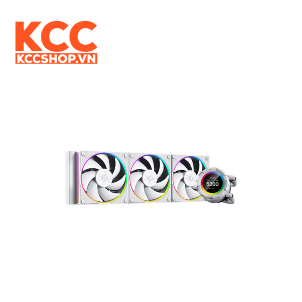 TẢN NHIỆT NƯỚC ID-COOLING SPACE SL360 WHITE ( Màn Hình Led )