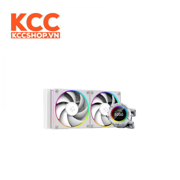 TẢN NHIỆT NƯỚC ID-COOLING SPACE SL240 WHITE ( Màn Hình Led )
