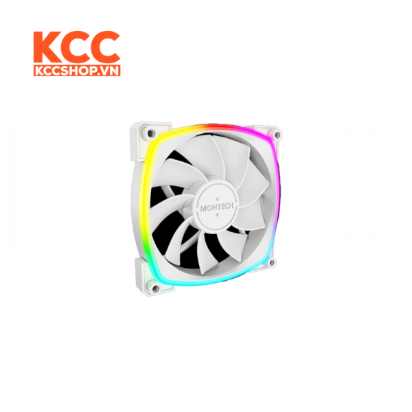FAN CASE TẢN NHIỆT MONTECH RX 120 PWM WHITE (MÀU TRẮNG/QUẠT HÚT)