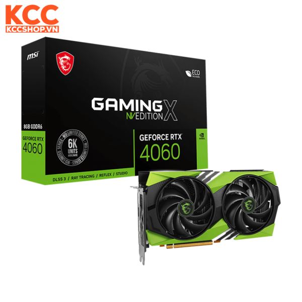 VGA MSI GeForce RTX 4060 GAMING X NV EDITION 8G