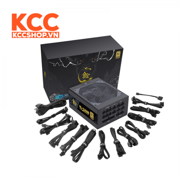 NGUỒN SEGOTEP KL1250W BLACK - 1250W - 80 PLUS GOLD - FULL MODULAR - ATX3.0+PCIE5.0