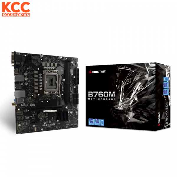 Mainboard BIOSTAR B760MX E D4