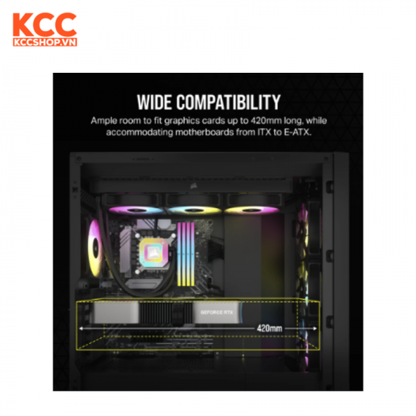 Vỏ máy tính Corsair 5000D AIRFLOW CORE Black (CC-9011261-WW)