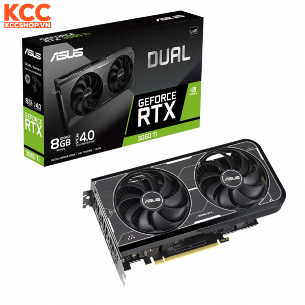 VGA ASUS Dual GeForce RTX 3060 Ti 8GB GDDR6X