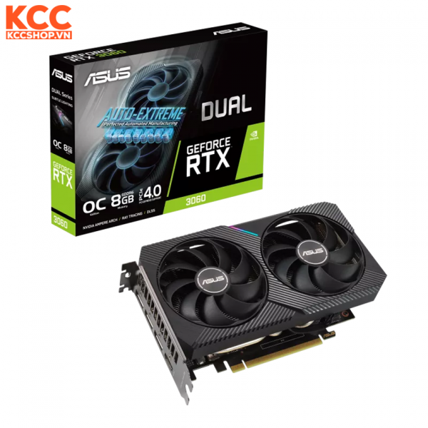 VGA ASUS Dual GeForce RTX 3060 OC Edition 8GB GDDR6
