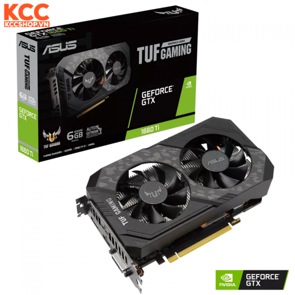 VGA ASUS TUF Gaming GeForce GTX 1660 Ti EVO 6GB GDDR6
