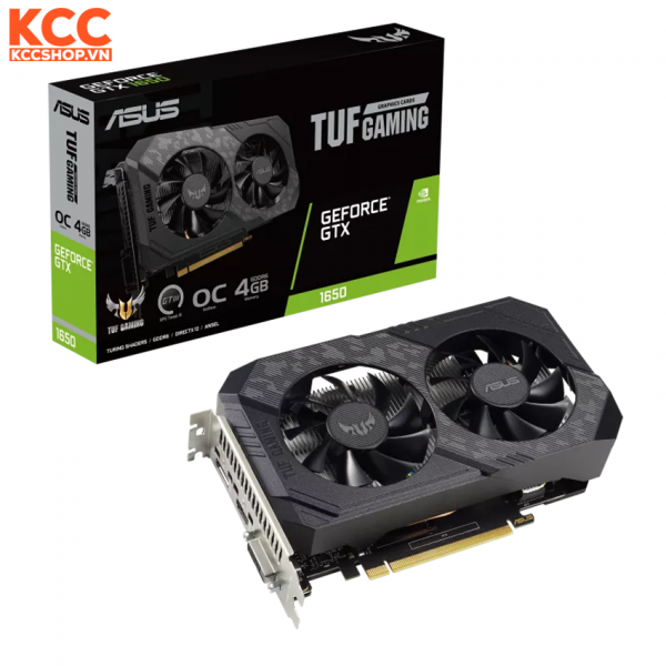 VGA ASUS TUF Gaming GeForce GTX 1650 V2 OC Edition 4GB GDDR6