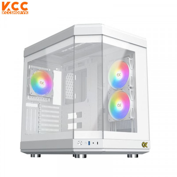 Vỏ Case XIGMATEK ALPHA - CUBI ARTIC (EN41976) - PREMIUM GAMING ATX (Màu Trắng)