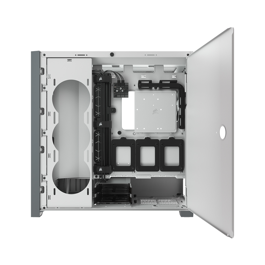 Vỏ case Corsair 5000D Airflow TG White (CC-9011211-WW)