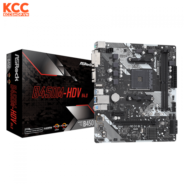 Mainboard Asrock B450M-HDV R4.0