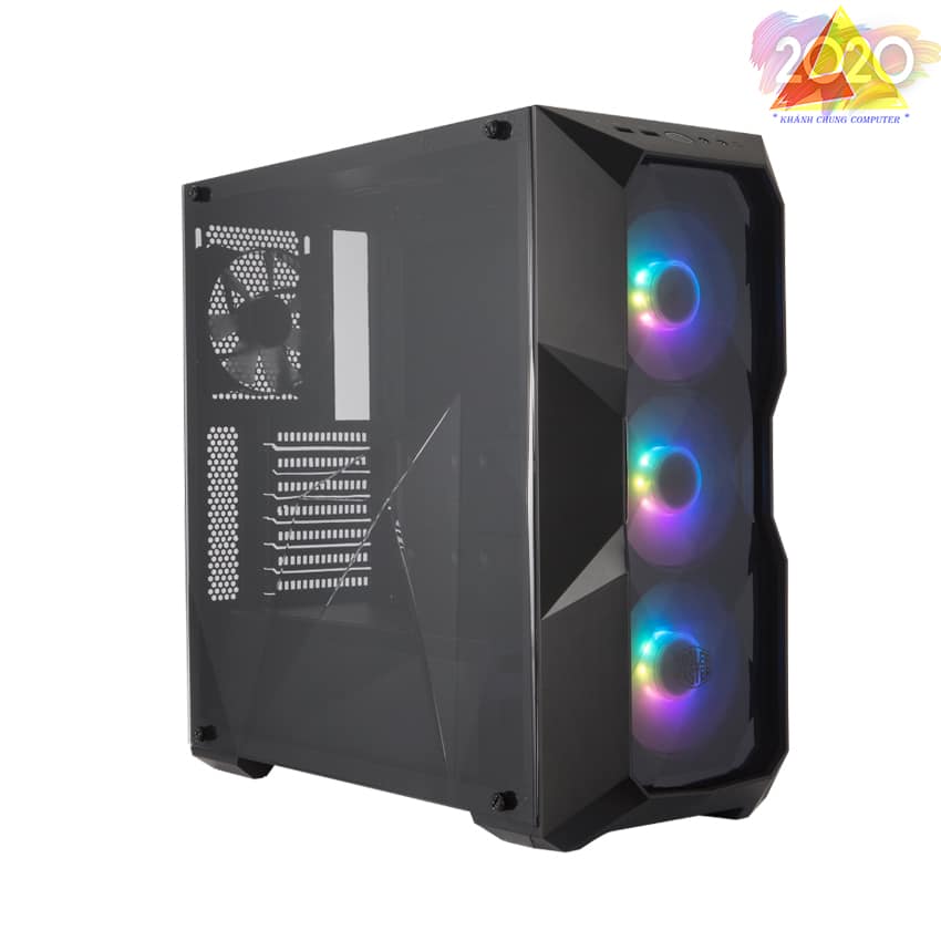Vỏ Case Cooler Master MasterBox TD500 ARGB (Mid Tower/Màu đen/Led ARGB)