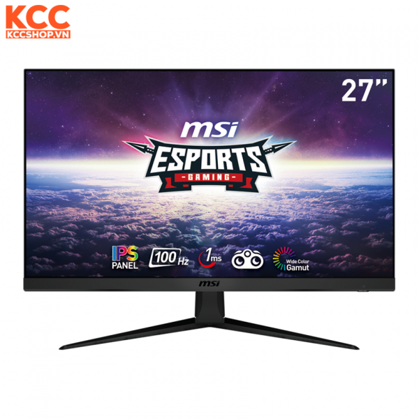 Màn hình Gaming MSI G2712V ( 27 inch, Full HD, IPS, 100Hz, 1ms, phẳng )