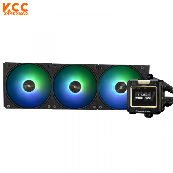 Tản Nhiệt Nước AIO Thermalright Frozen Warframe 360 BLack ARGB - Có Màn Led