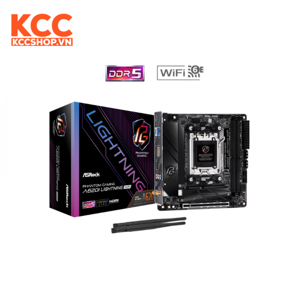 Mainboard Asrock A620I Lightning WiFi DDR5