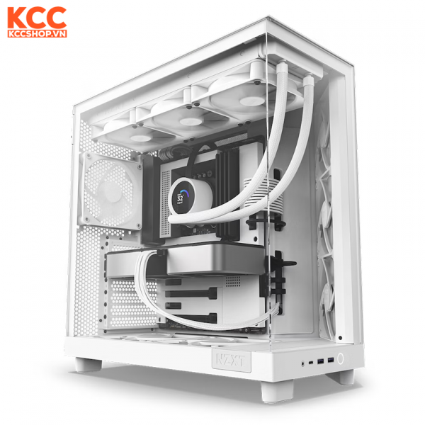 Vỏ case NZXT H6 Flow White