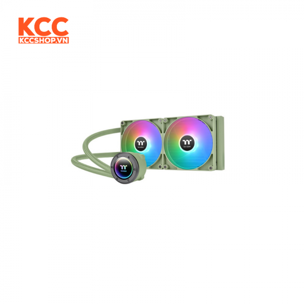 Tản nhiệt nước AIO Thermaltake TH240 V2 ARGB Matcha Green Edition
