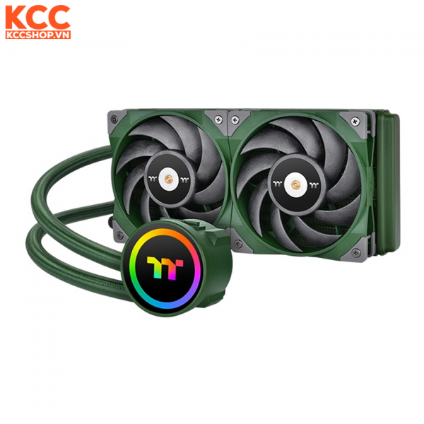 Tản nhiệt nước AIO Thermaltake TOUGHLIQUID 240 ARGB Racing Green