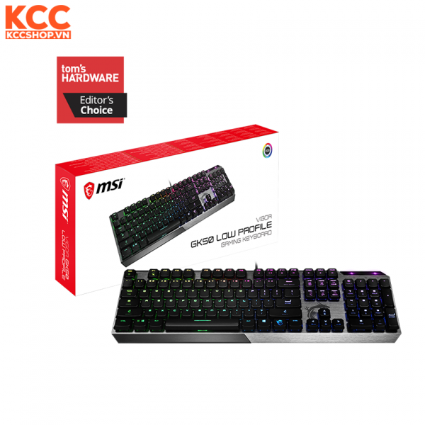 Bàn phím cơ gaming MSI VIGOR GK50 LOW PROFILE