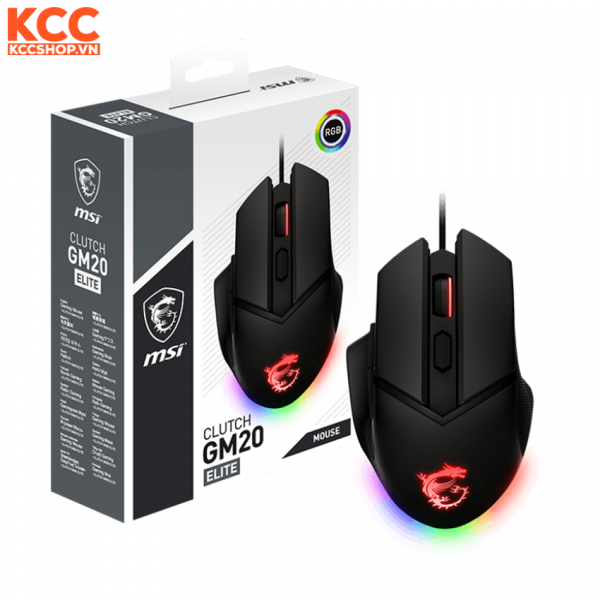 Chuột gaming MSI CLUTCH GM20 ELITE