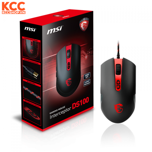 Chuột gaming MSI INTERCEPTOR DS100