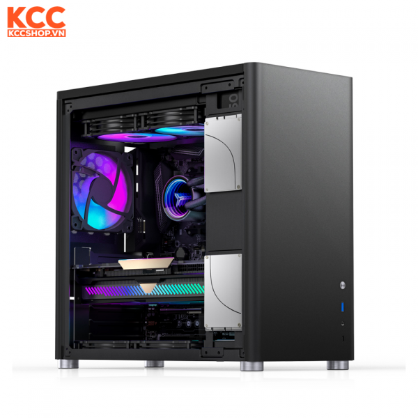 VỎ CASE JONSBO D40 BLACK ( MID TOWER/MÀU ĐEN)