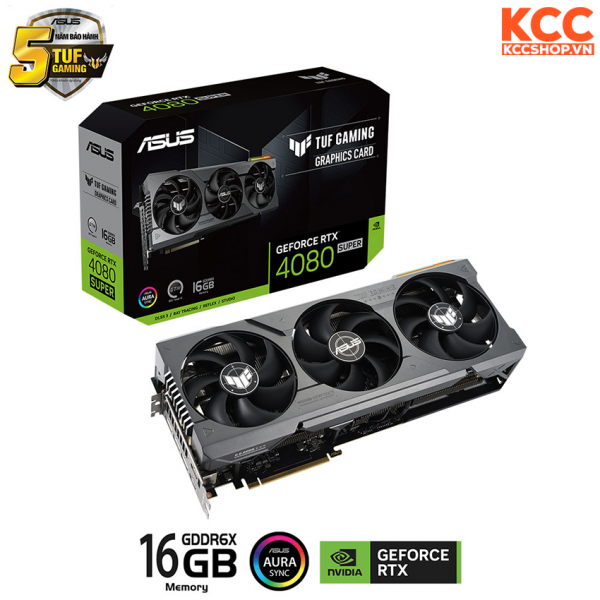 VGA ASUS TUF Gaming GeForce RTX 4080 SUPER 16GB GDDR6X