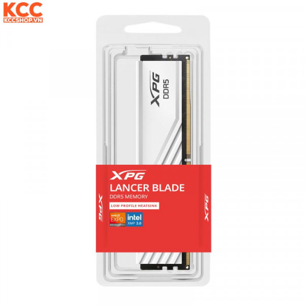 RAM ADATA LANCER BLADE DDR5 16GB 5600Mhz White (AX5U5600C4616G-SLABWH)