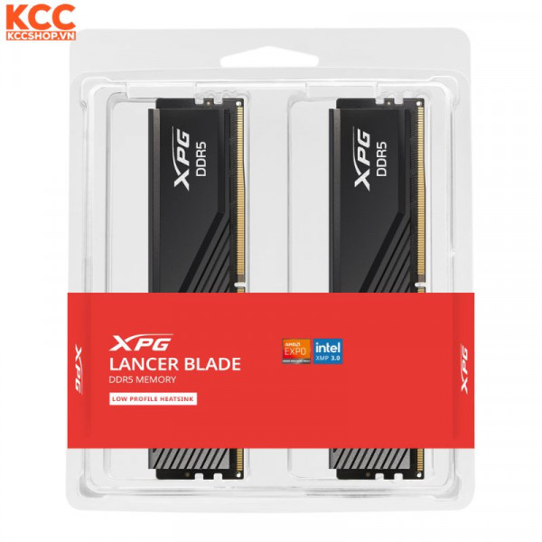 RAM ADATA LANCER BLADE DDR5 Kit 32Gb (16GBx2) 5600Mhz Black (AX5U5600C4616G-DTLABBK)