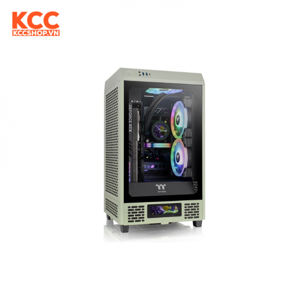 Vỏ case Thermaltake The Tower 200 Matcha Green Mini