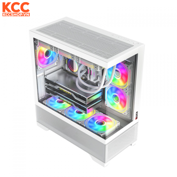 Vỏ case Magic Mix Full Tower White (E-ATX)