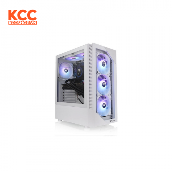 Vỏ case Thermaltake View 200 TG ARGB Snow Mid Tower